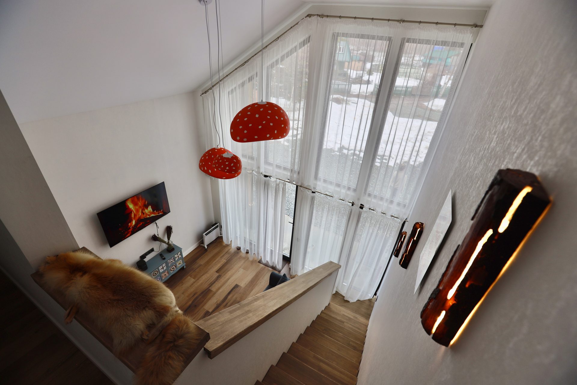 Вид со второго этажа